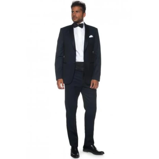 Emporio Armani Herre Dress Blå L Emporio Armani Herre Dress Blå L