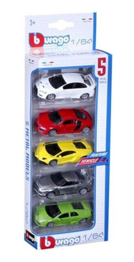 Bburago 1:64 5-pak Bburago 1:64 5-pak