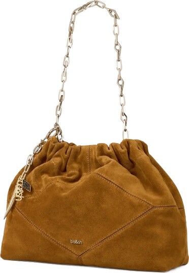 ba&sh Bag S Suede Mini June Tote Brown ONE SIZE ba&sh Bag S Suede Mini June Tote Brown ONE SIZE