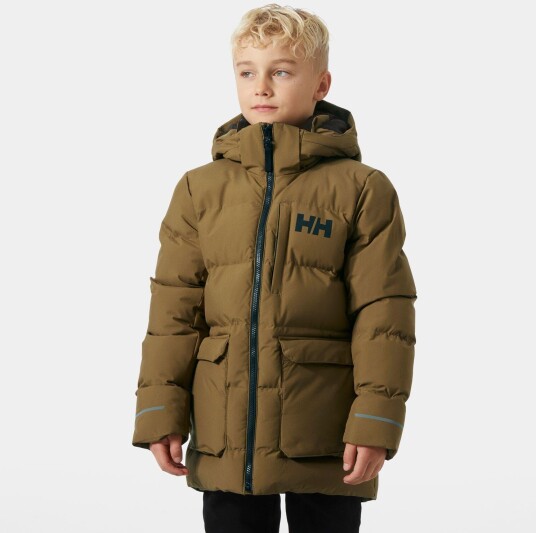 Helly Hansen Nord Bobleparkas Junior Brun 158 Brun158 Helly Hansen Nord Bobleparkas Junior Brun 158 Brun158