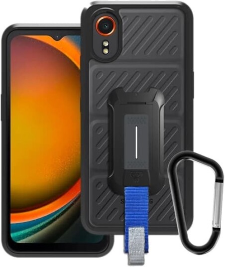 Armor-X Shockproof Mobildeksel for Samsung Galaxy Xcover 7, Svart