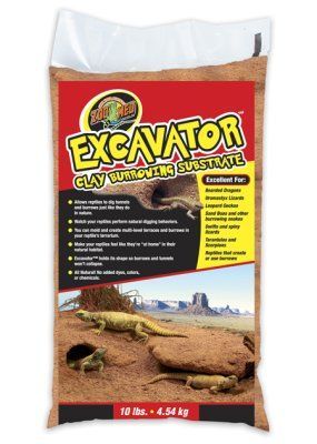 Excavator Leiresubstrat Til Reptil 4.5Kg