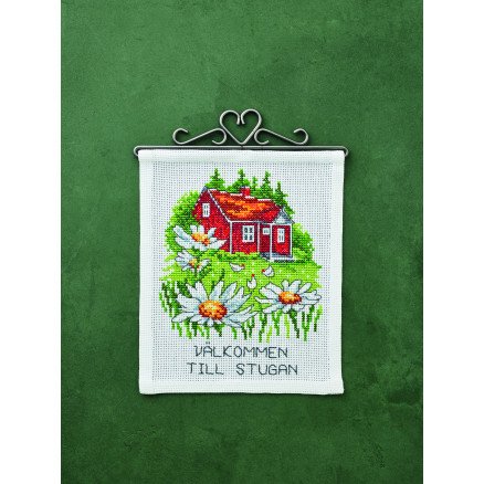 Permin Broderisett Welcome 25x30cm