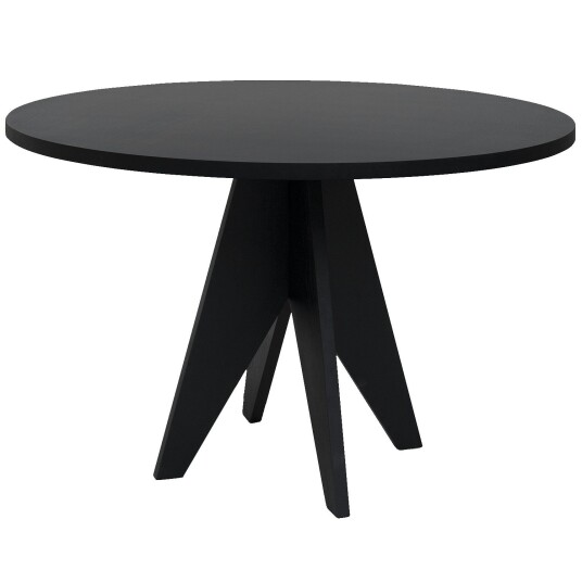 Friends & Founders Pose Spisebord Ø140 cm Svart Eik