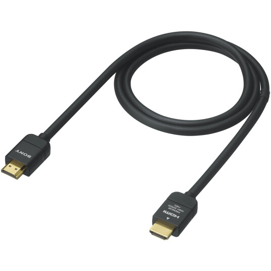 Sony Premium HDMI-kabel 1m Høyhastighet 4K Svart