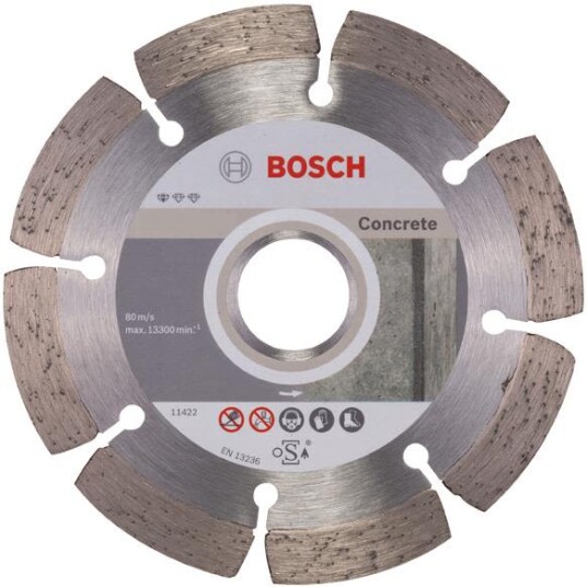 Bosch Diamantkappeskive 150x22,23mm for Betong - Standard Kvalitet