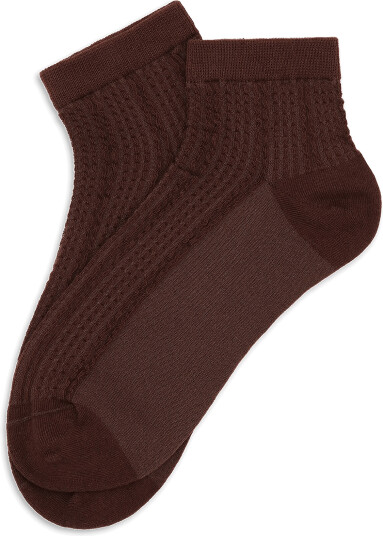 SUI AVA Sofie Ankle Socks Brown 37 41