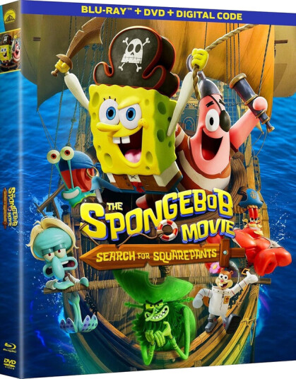 The SpongeBob Movie: Search for SquarePants 2025 Bluray