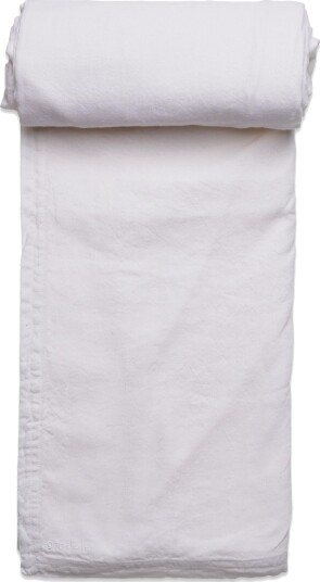 Gripsholm Table Cloth Linen Blend Anthracite 145X310 White 145X310CM Gripsholm Table Cloth Linen Blend Anthracite 145X310 White 145X310CM