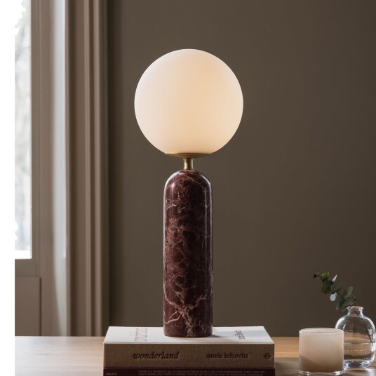 Bordlampe Globen Lighting Torrano Rød Stue Marmor Skandinavisk 53 Rød Bordlampe Globen Lighting Torrano Rød Stue Marmor Skandinavisk 53 Rød