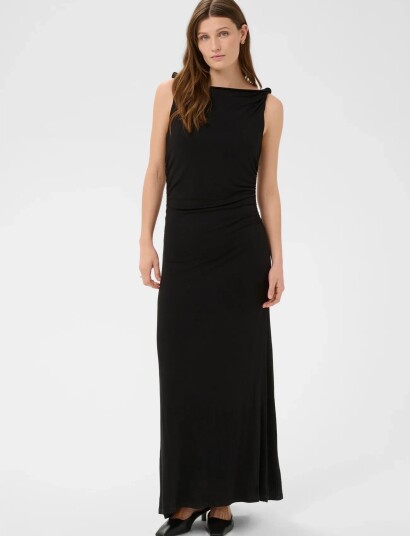 Soaked Slhanadi Long Dress Black L Soaked Slhanadi Long Dress Black L