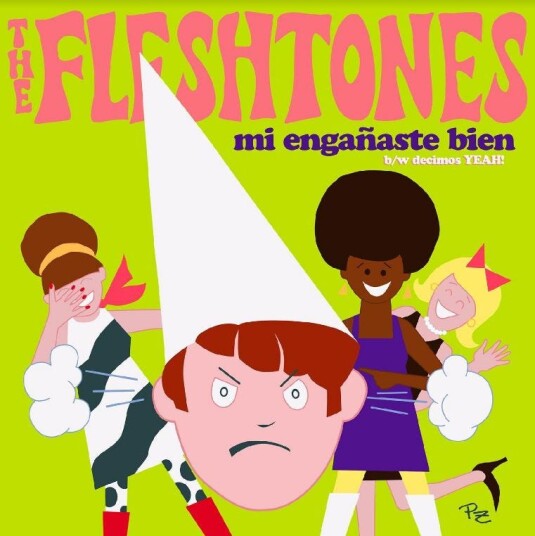 The Fleshtones Mi Engañaste Bien / Decimos Yeah! LP/Vinyl