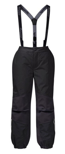 Bergans Lilletind Insulated Kids Pants Black Dark Grey 98
