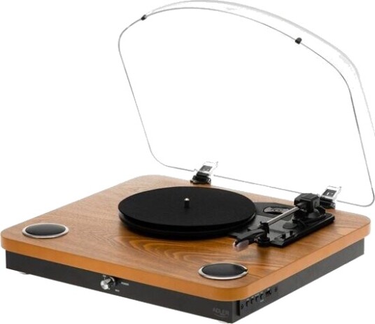 Adler AD 1914 Platespiller med Bluetooth og USB i Tre