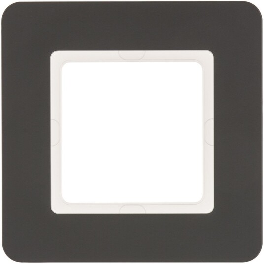 Hager 10116186 Dekkramme 1 Rom Q.7 Plast Antrasitt