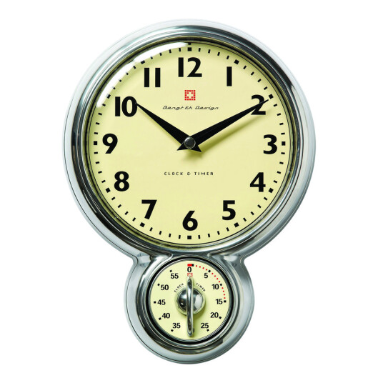BENGT EK  Bengt Ek veggklokke & timer 60 min