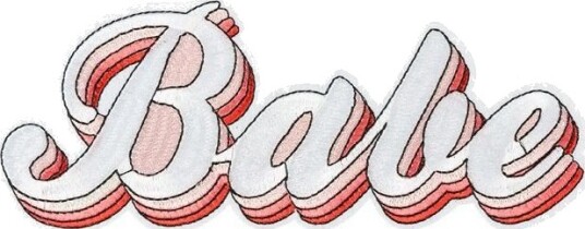 Babe Patches 20x8cm