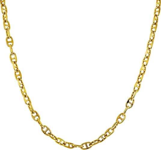 Pan Jewelry Kjede i 925 forgylt sølv 47 cm