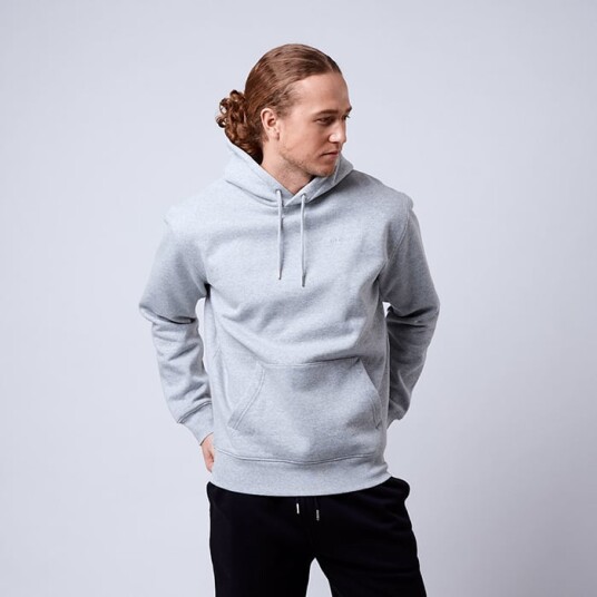 Cln Athletics Men's Core Hoodie Grey Melange Grå XX large