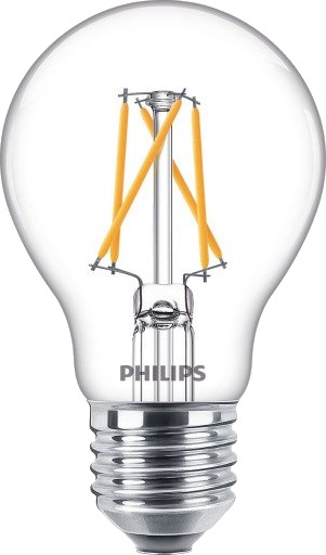 E27 Philips SceneSwitch E27 LED-lyspærer 7.5W (60W) (Pære, Klart)