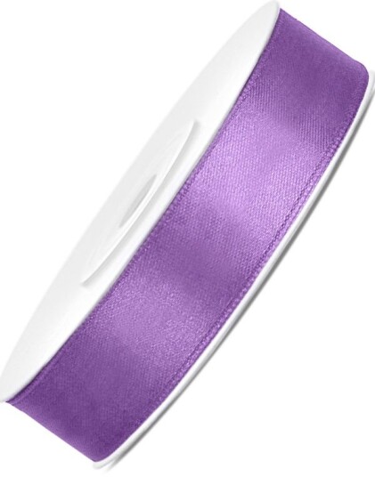 LAVENDEL Silkebånd 25 meter x 12 mm