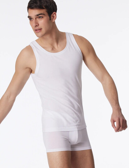 Schiesser Singlet - White - XL