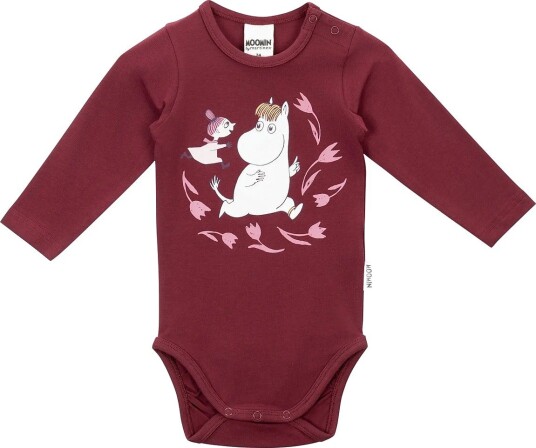 MOOMIN Blomsterlopp Body RED 86 MOOMIN Blomsterlopp Body RED 86