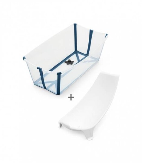 Stokke Flexi Bath Badekar Bundle Transperant Blue