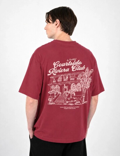 Prohibited Riviera Club Tee Red XL x 72