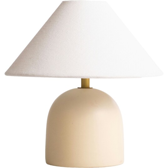 Flora Bordlampe 25 cm Creme Flora Bordlampe 25 cm Creme