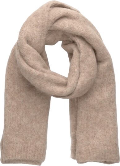 Rosemunde Rwfurry Alpaca Scarf - OAT MELANGE - 0