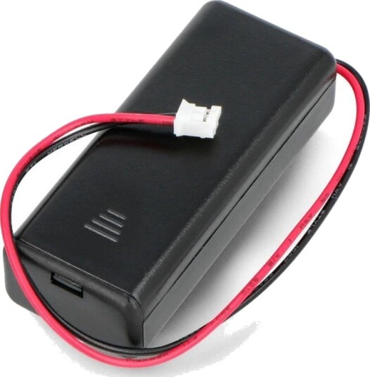 Batteriholder 2×AAA med bryter og JST kontakt for micro:bit