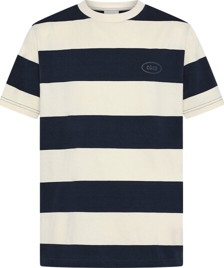 Grunt T skjorte GrSanti Dark Blue Grunt 12 år 152 T skjorte Blå Hvit