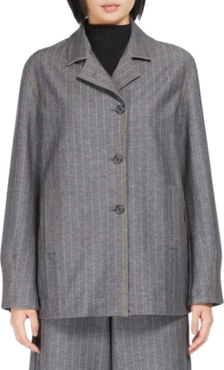 Max Mara Dame Jakker Grå M,