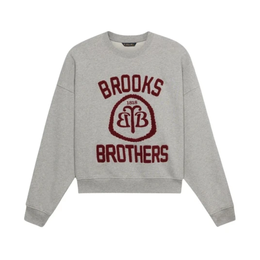 Brooks Brothers Dame Gensere & Hettegensere Grå L, Brooks Brothers Dame Gensere & Hettegensere Grå L,