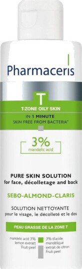 Pharmaceris T Sebo-Almond-Claris 3% Pure Skin Solution 190 ml Pharmaceris T Sebo-Almond-Claris 3% Pure Skin Solution 190 ml