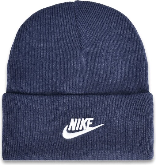 Nike K Nk Peak Beanie Tc Fut - MIDNIGHT NAVY/WHITE - One Size