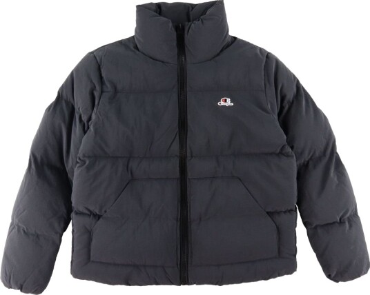 Champion Fashion Polstret Jakke Svart m. Logo Champion 18 20 år Dunjakke