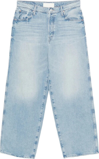 Mother Dame Jeans Blå W27,