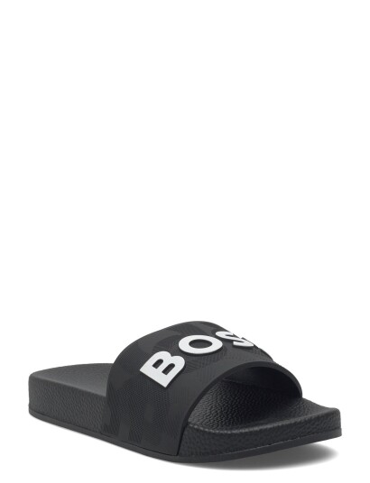 BOSS Aqua Slides Black 37