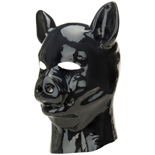 Prowler RED Latex Pig Maske Svart Prowler RED Latex Pig Maske Svart