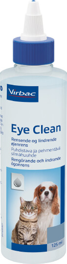 Virbac øyerens til hund og katt 125 ml