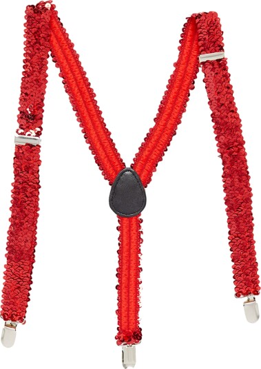 Riethmüller Paljettseler Rød One-size 9919147