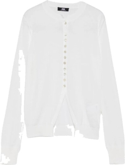 Alpha Studio Dame Strikkevarer Hvit S,
