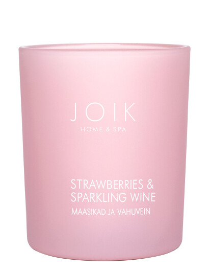 JOIK Joik Home & Spa Scented Candle Strawberry & Sparkling Wine - Nude - 150 g