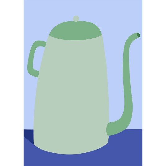 Paper Collective Cafetiere  30X40 Plakat 30x40 cm