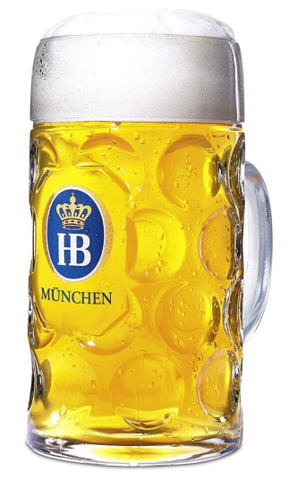 Other Brand Hofbräu ølseidel 50 cl