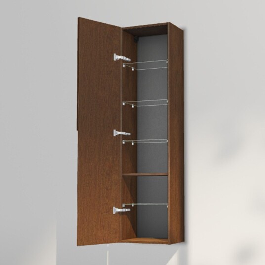 INR Iconic Nordic Rooms Grip 40/30 Høyskap Dark oak / 40cm Venstre Hengslet INR Iconic Nordic Rooms Grip 40/30 Høyskap Dark oak / 40cm Venstre Hengslet