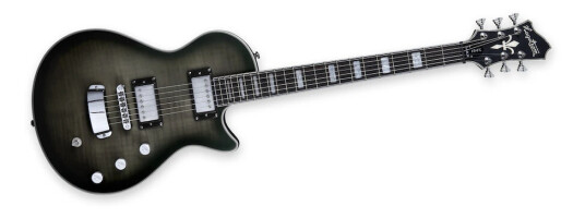 Hagstrom Ultra Max Satin Cosmic Svart Burst