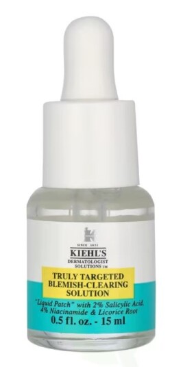 Kiehl's Truly Targeted Blemish-Clearing Solution 15 ml Kiehl's Truly Targeted Blemish-Clearing Solution 15 ml